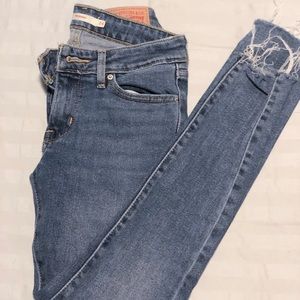 Levi’s 711 Skinny: Size 24